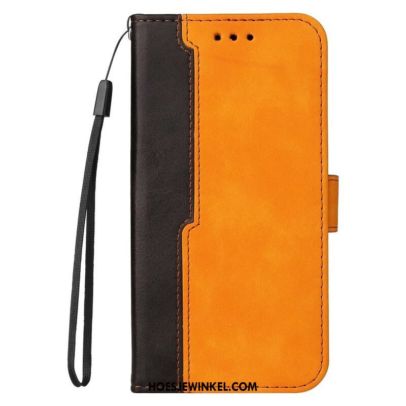 Folio-hoesje voor Xiaomi Redmi Note 10 5G Twee Toon