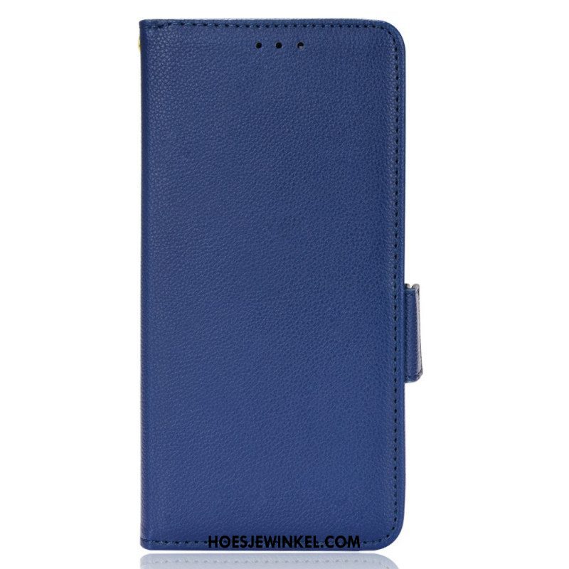 Folio-hoesje voor Xiaomi Redmi Note 11 / 11S Lychee-textuur