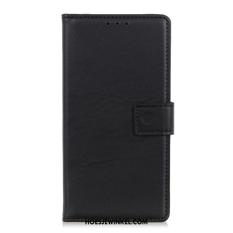 Folio-hoesje voor Xiaomi Redmi Note 11 Pro / 11 Pro 5G Effen Kunstleer