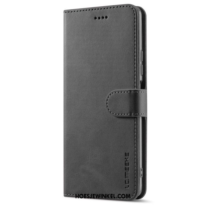 Folio-hoesje voor Xiaomi Redmi Note 11 Pro / 11 Pro 5G Lc.imeeke Ledereffect