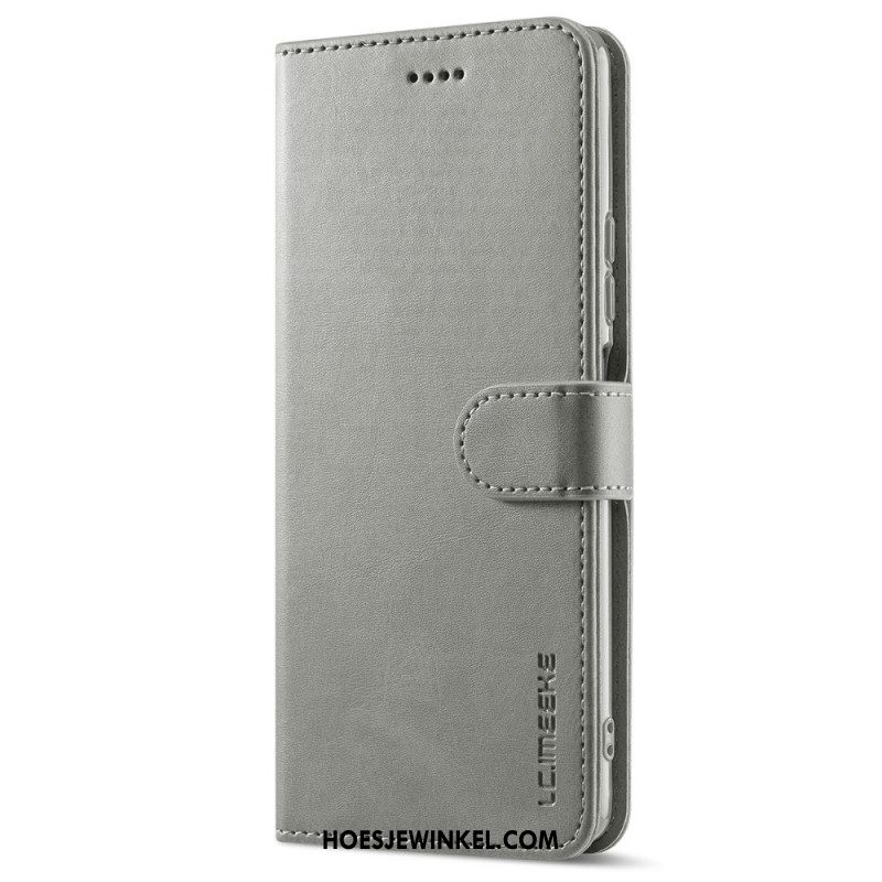 Folio-hoesje voor Xiaomi Redmi Note 11 Pro / 11 Pro 5G Lc.imeeke Ledereffect