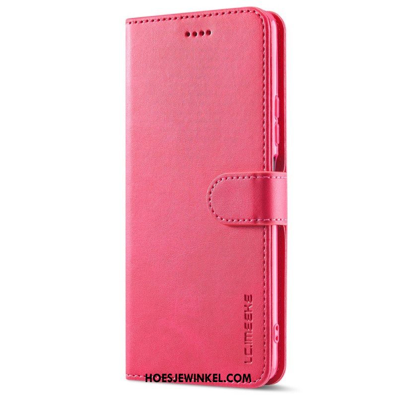 Folio-hoesje voor Xiaomi Redmi Note 11 Pro / 11 Pro 5G Lc.imeeke Ledereffect