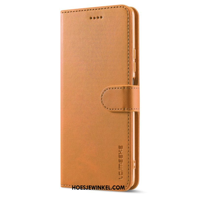 Folio-hoesje voor Xiaomi Redmi Note 11 Pro / 11 Pro 5G Lc.imeeke Ledereffect