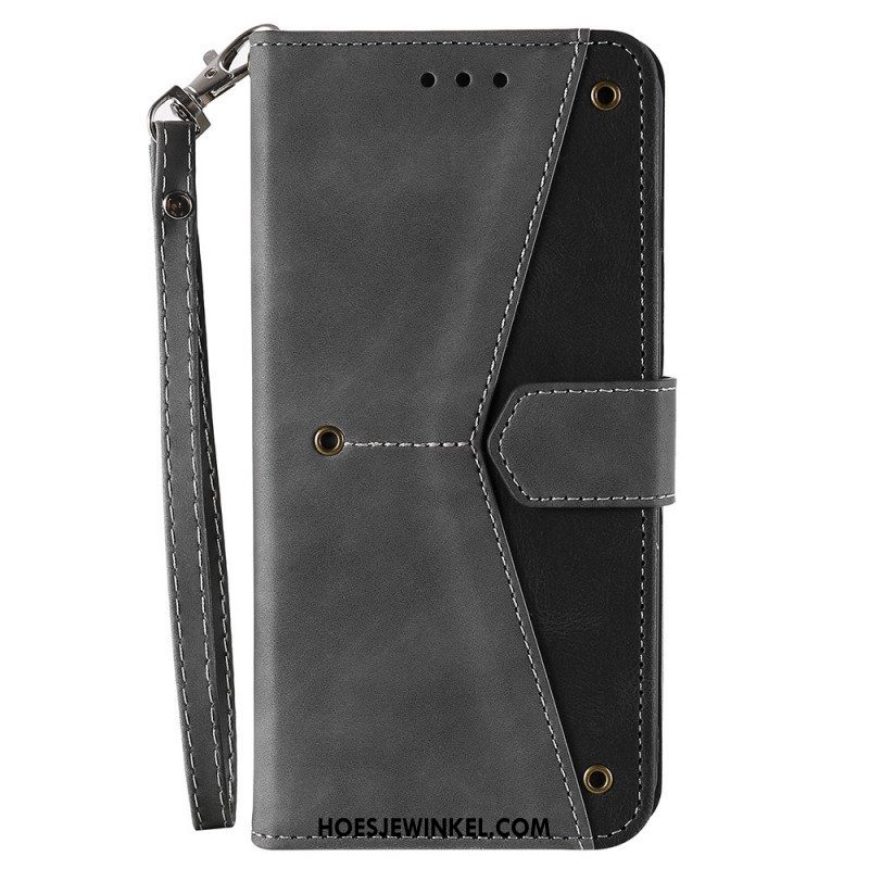 Folio-hoesje voor Xiaomi Redmi Note 11 Pro Plus 5G Skin-touch-naden