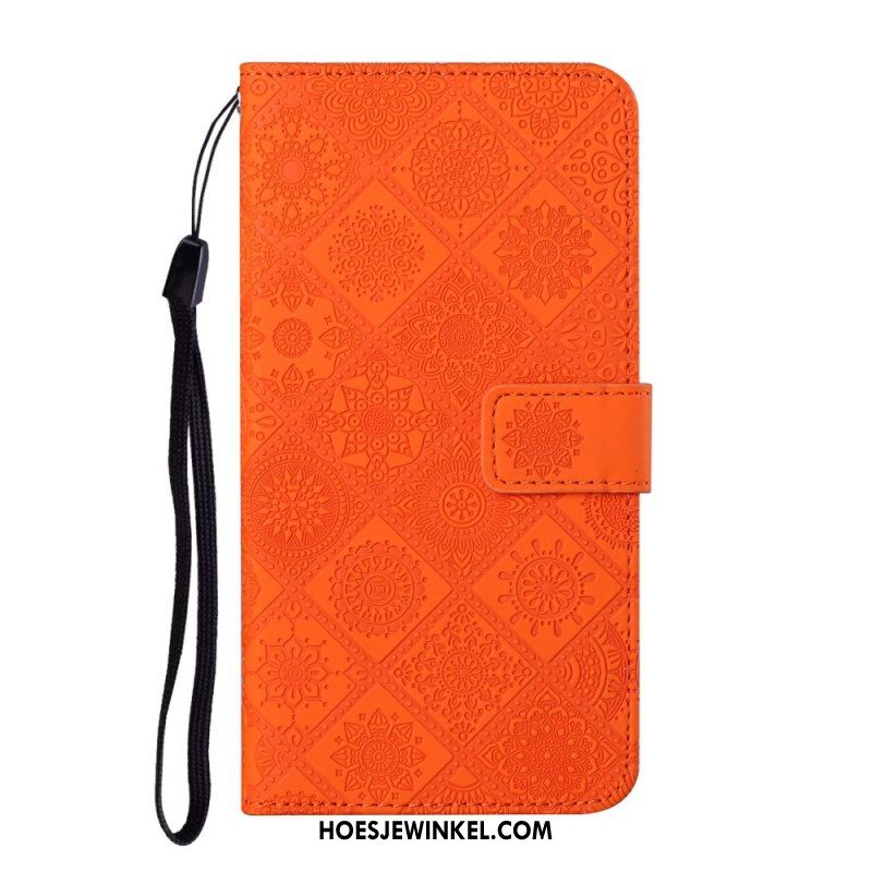 Folio-hoesje voor Xiaomi Redmi Note 11 Pro Plus 5G Tapijt Patroon