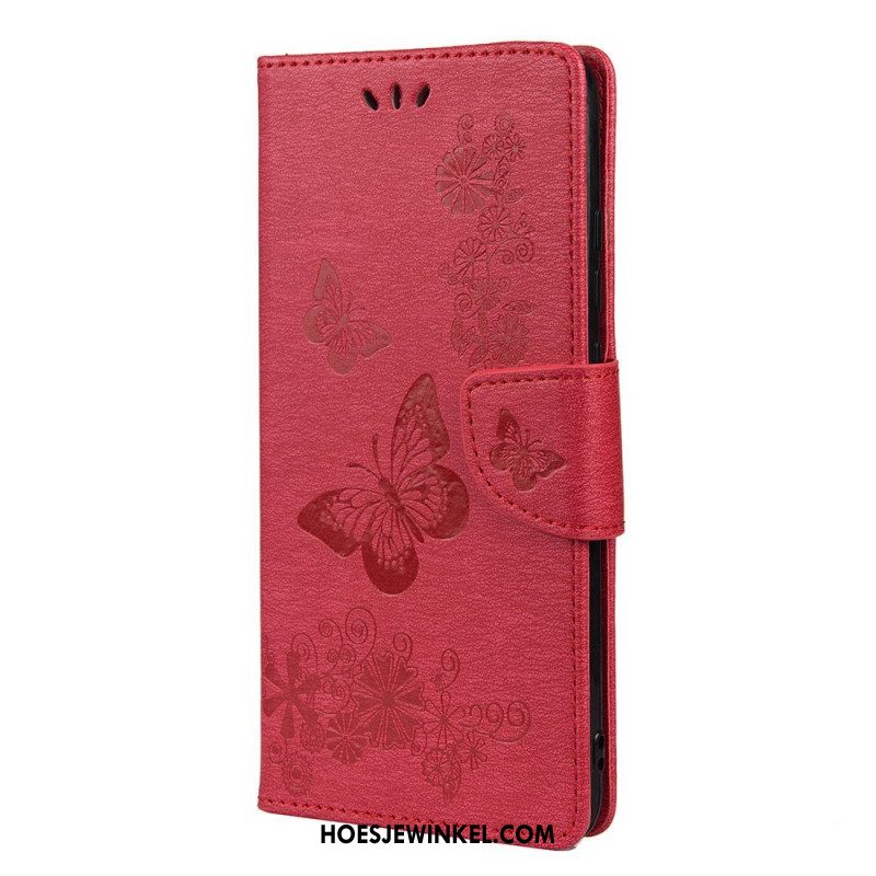 Folio-hoesje voor Xiaomi Redmi Note 11 Pro Plus 5G Vlinders