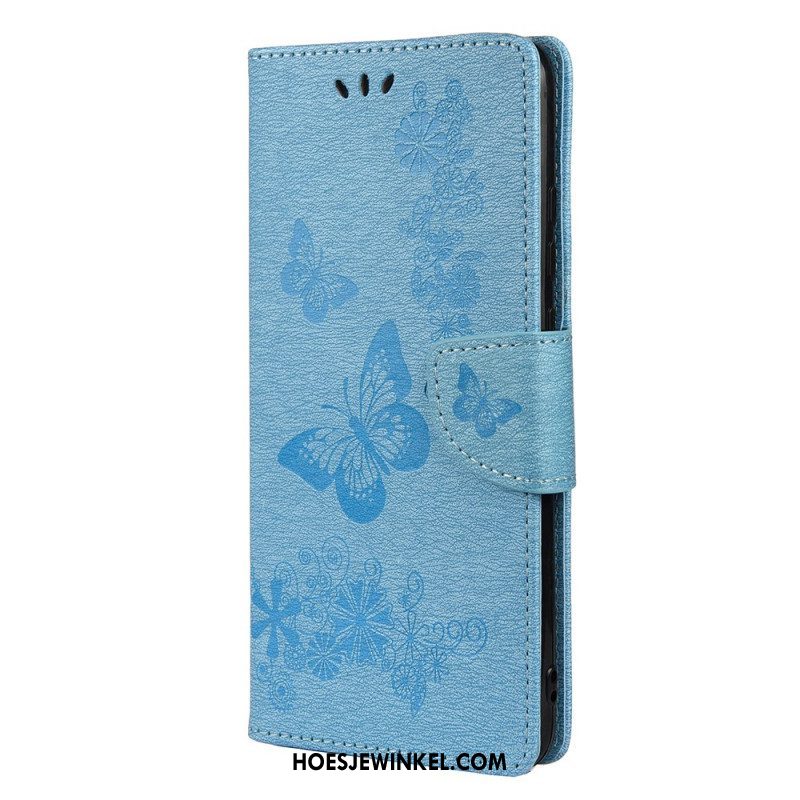 Folio-hoesje voor Xiaomi Redmi Note 11 Pro Plus 5G Vlinders