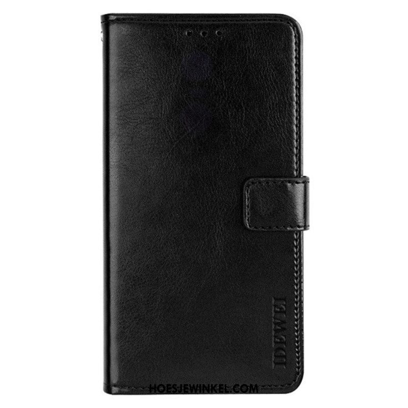 Folio-hoesje voor Xiaomi Redmi Note 12 Pro Imitatieleer Idewei