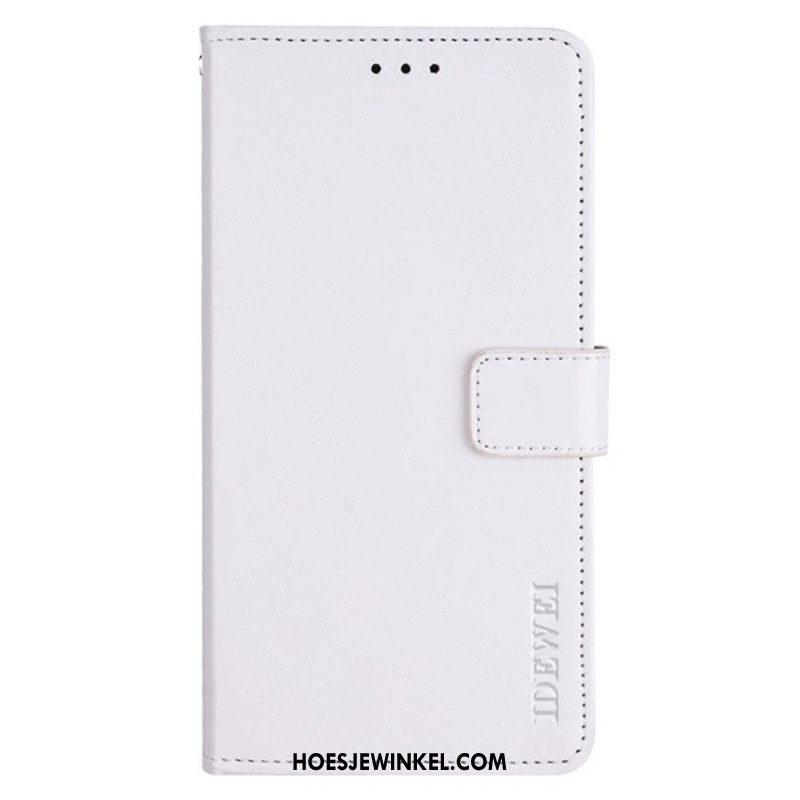 Folio-hoesje voor Xiaomi Redmi Note 12 Pro Imitatieleer Idewei