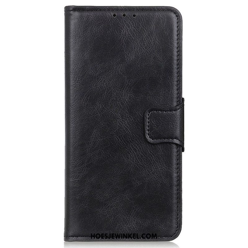 Folio-hoesje voor Xiaomi Redmi Note 12 Pro Stijl Lederen Gesp Omkeerbaar