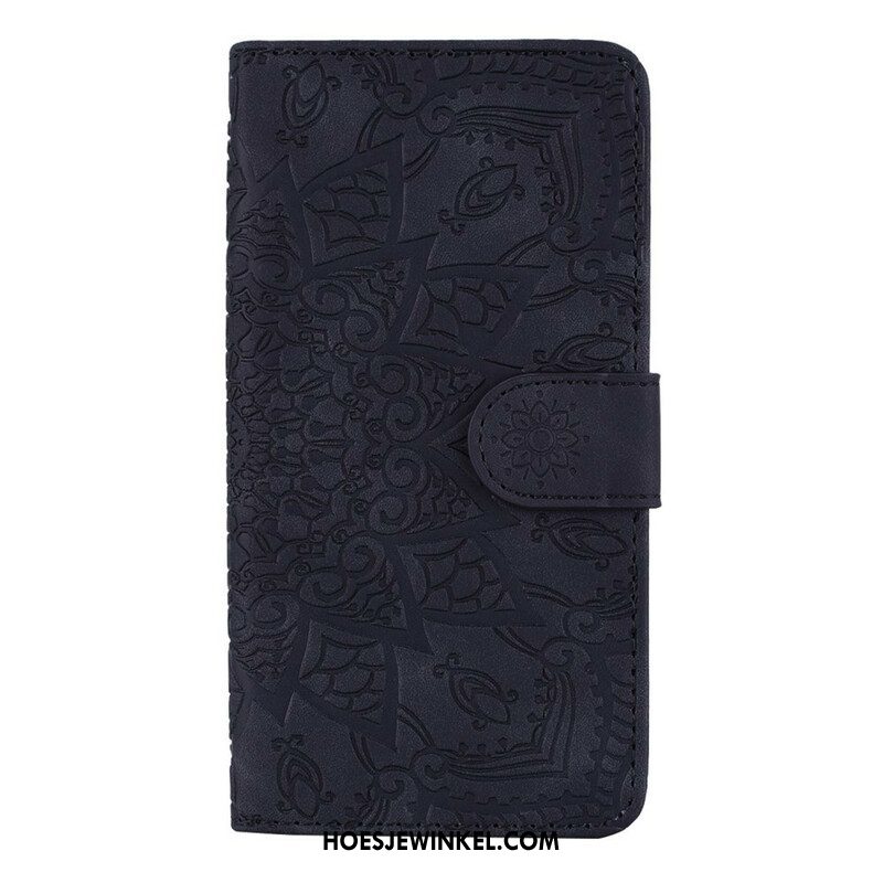 Folio-hoesje voor iPhone 13 Pro Barok-mandala