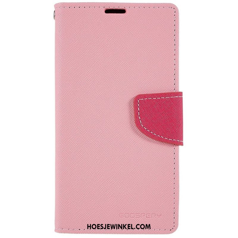 Folio-hoesje voor iPhone 14 Tweekleurige Mercury Goospery