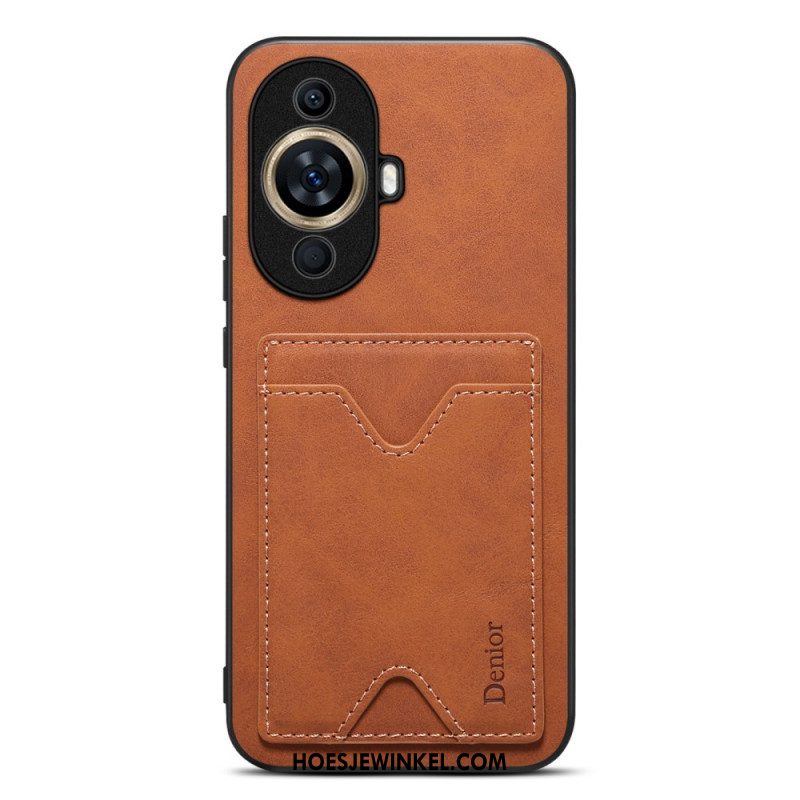 Hoesje Huawei Nova 11 Pro Denior-kaarthouder Bescherming Hoesje