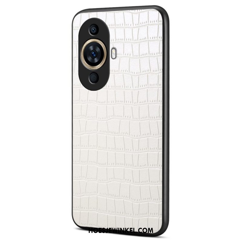 Hoesje Huawei Nova 12s Krokodileffect Bescherming Hoesje