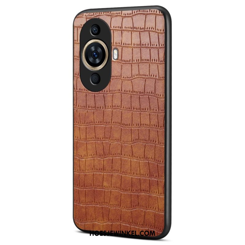 Hoesje Huawei Nova 12s Krokodileffect Bescherming Hoesje