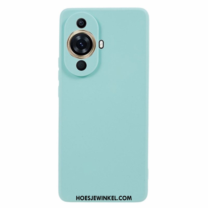 Hoesje Huawei Nova 12s Siliconen Rechte Rand