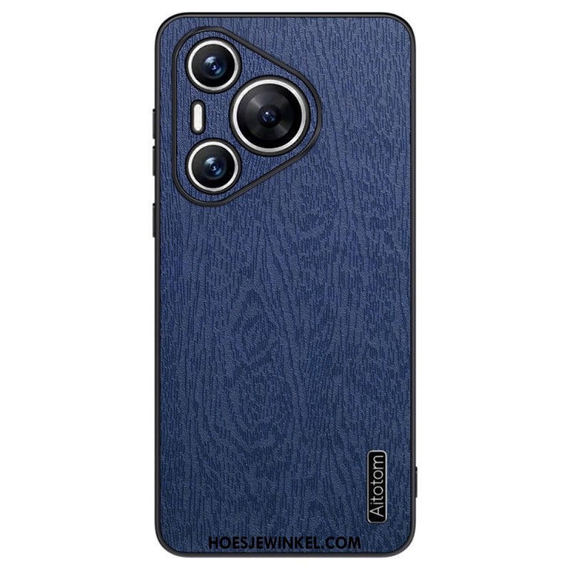 Hoesje Huawei Pura 70 Leertextuur