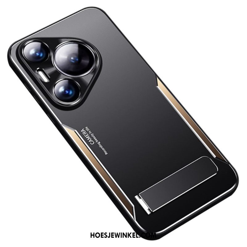 Hoesje Huawei Pura 70 Ondersteuning Met Metaaleffect