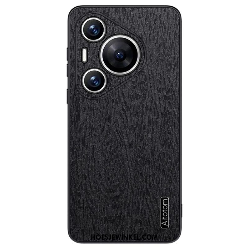 Hoesje Huawei Pura 70 Pro Houtstructuur