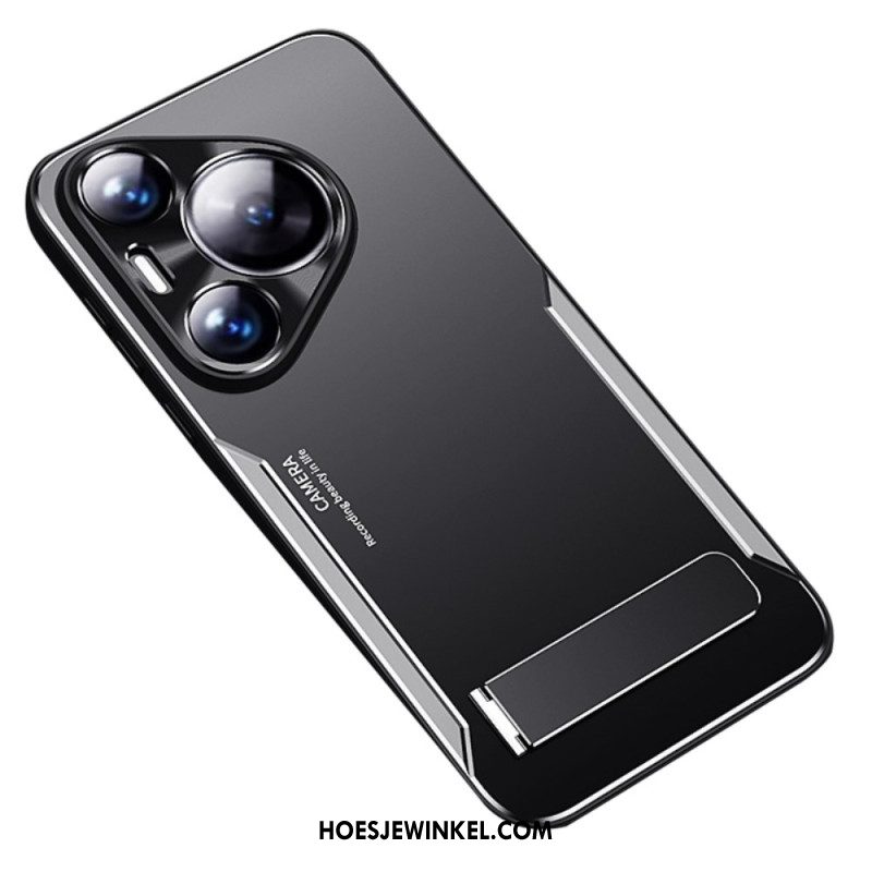 Hoesje Huawei Pura 70 Pro Ondersteuning Met Metaaleffect