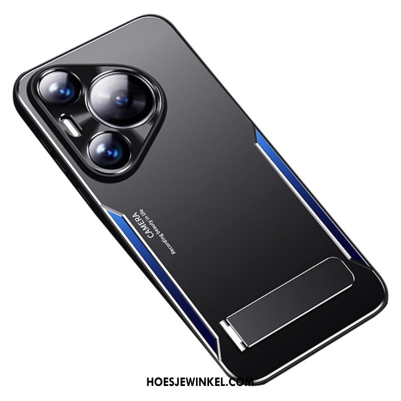 Hoesje Huawei Pura 70 Pro Ondersteuning Met Metaaleffect