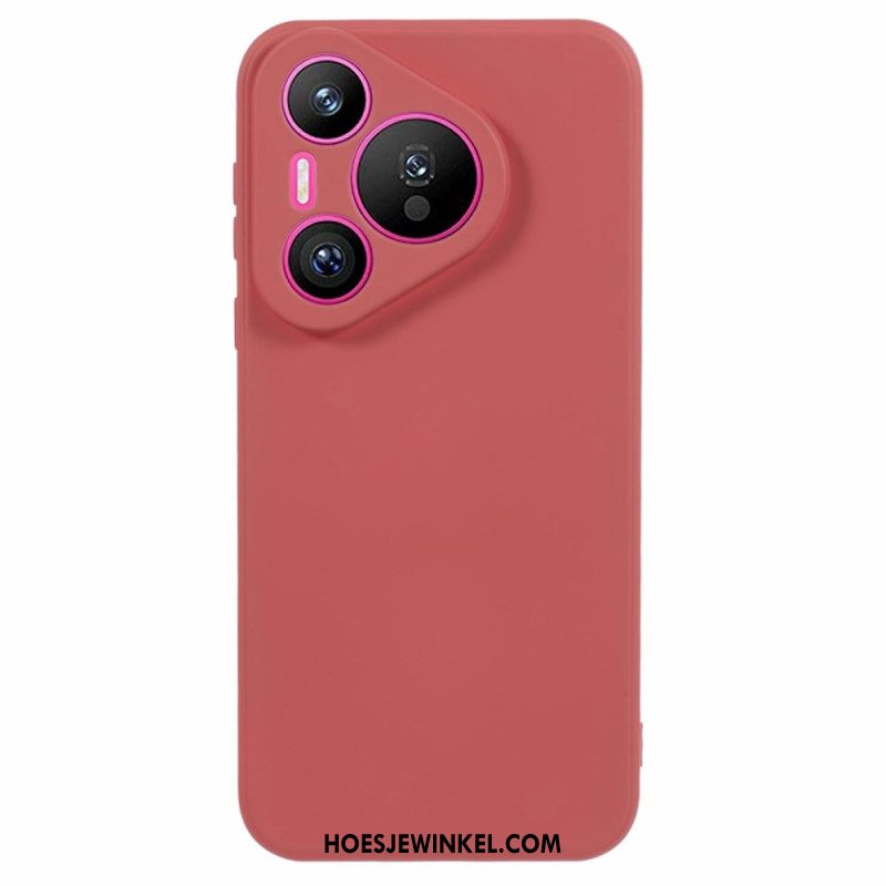 Hoesje Huawei Pura 70 Silicium Flexibel Bescherming Hoesje