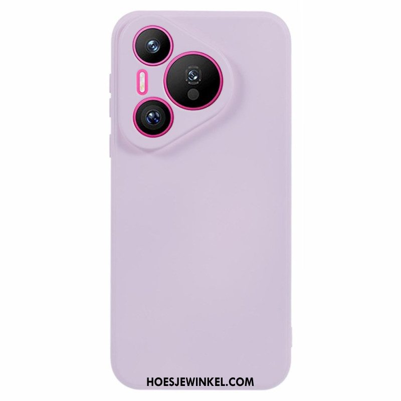 Hoesje Huawei Pura 70 Silicium Flexibel Bescherming Hoesje