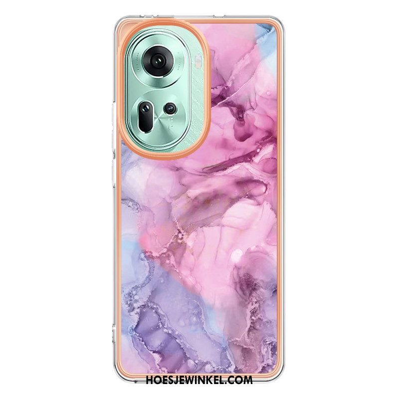 Hoesje Oppo Reno 11 5g Marmeren Stijl