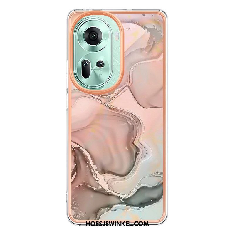 Hoesje Oppo Reno 11 5g Marmeren Stijl