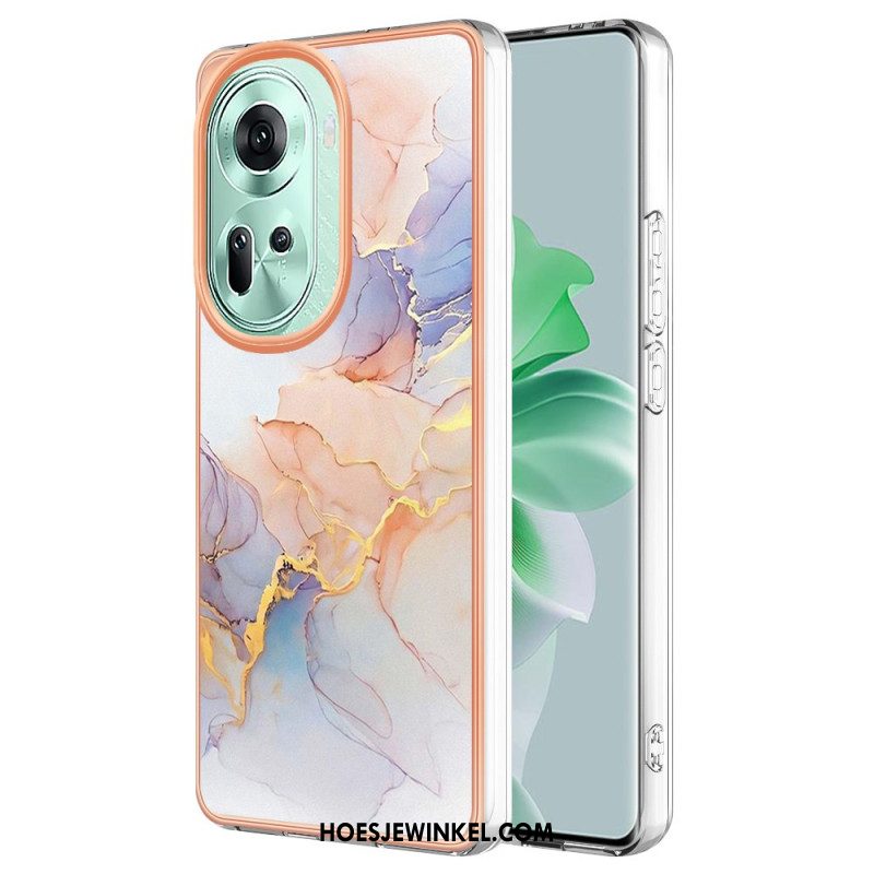 Hoesje Oppo Reno 11 5g Marmeren Variatie