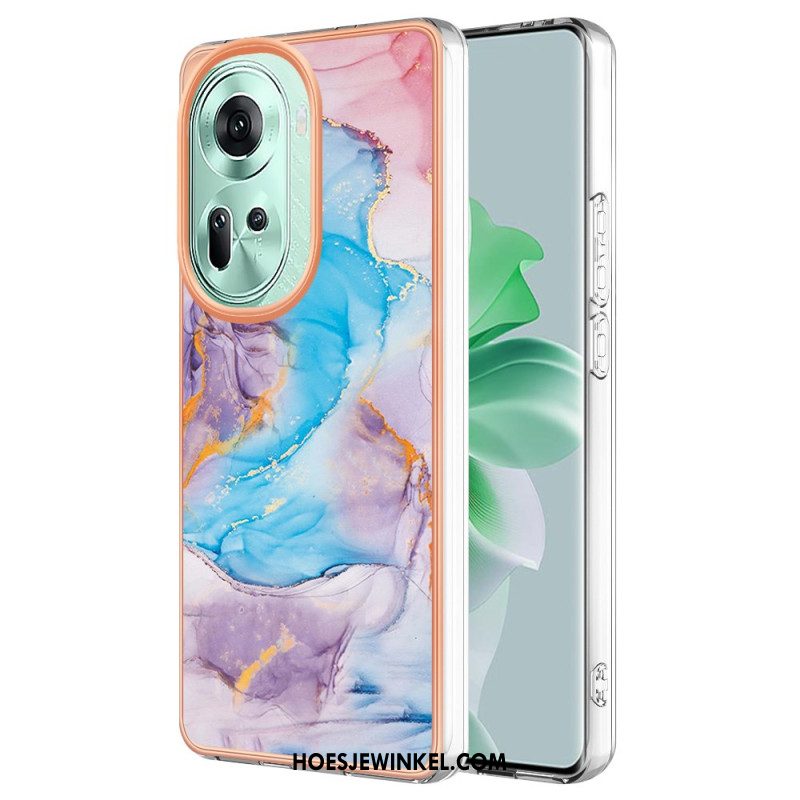 Hoesje Oppo Reno 11 5g Marmeren Variatie