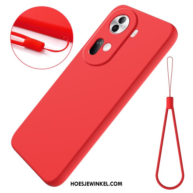 Hoesje Oppo Reno 11 5g Siliconen Band Bescherming Hoesje