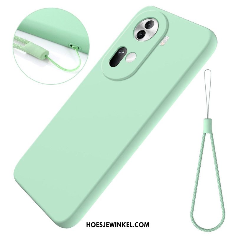 Hoesje Oppo Reno 11 5g Siliconen Band Bescherming Hoesje