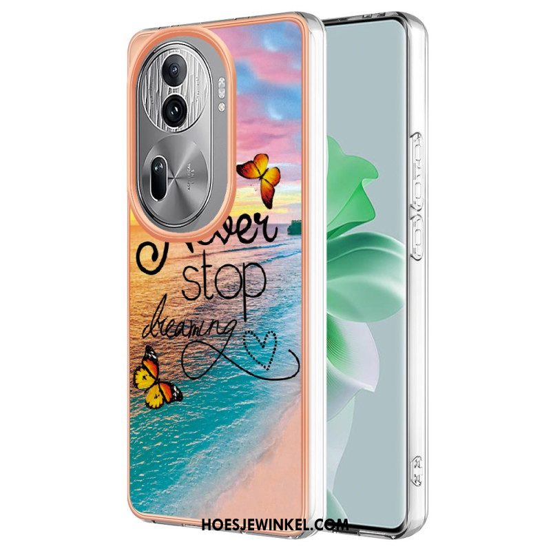 Hoesje Oppo Reno 11 Pro 5g Afgewezen Marmer