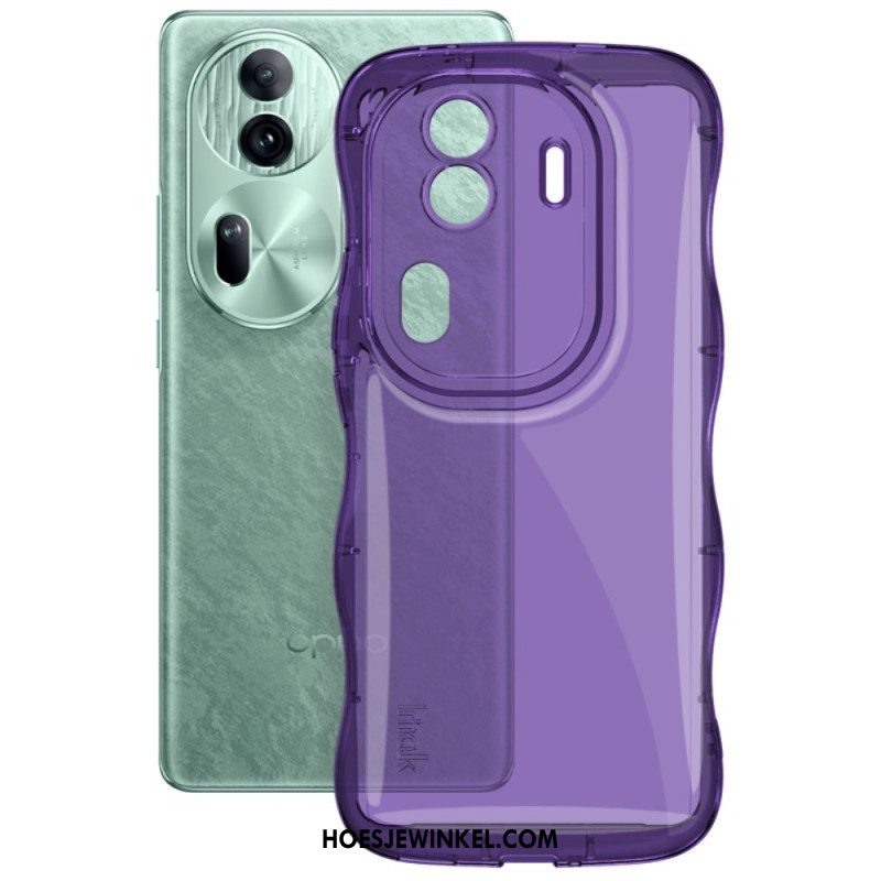 Hoesje Oppo Reno 11 Pro 5g Gegolfd Imak Bescherming Hoesje