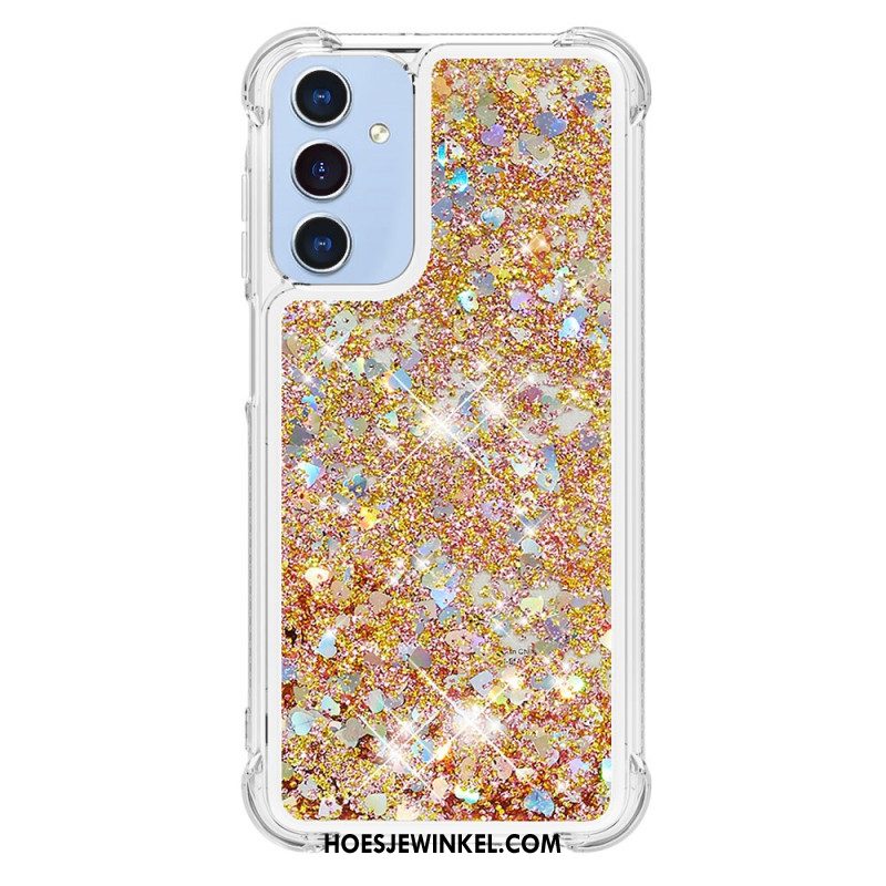 Hoesje Samsung Galaxy A15 5g Glitterontwerp