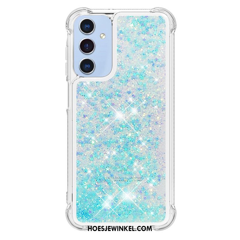 Hoesje Samsung Galaxy A15 5g Glitterontwerp