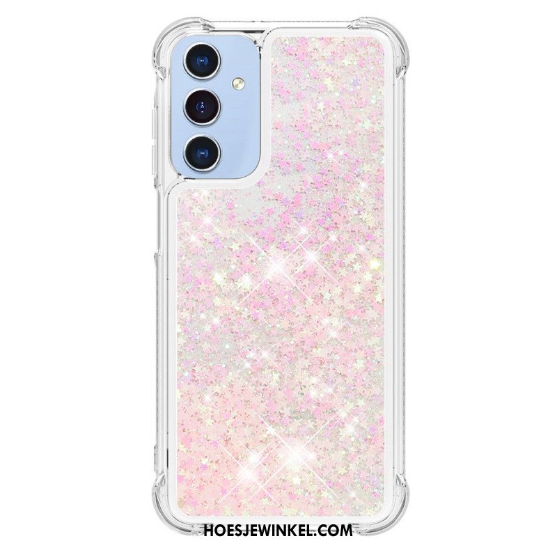 Hoesje Samsung Galaxy A15 5g Glitterontwerp