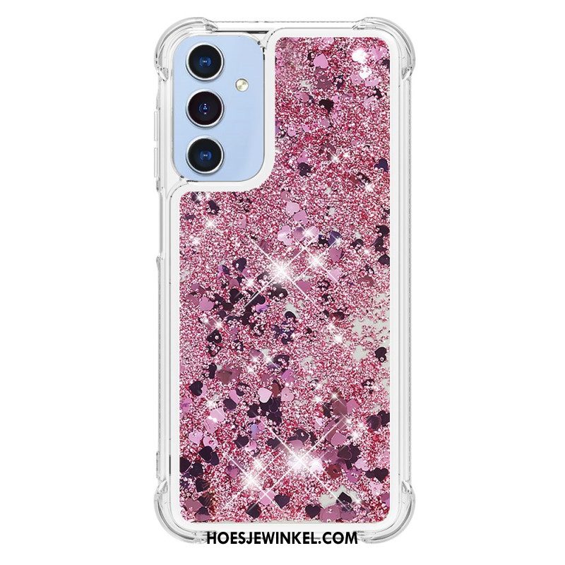 Hoesje Samsung Galaxy A15 5g Glitterontwerp