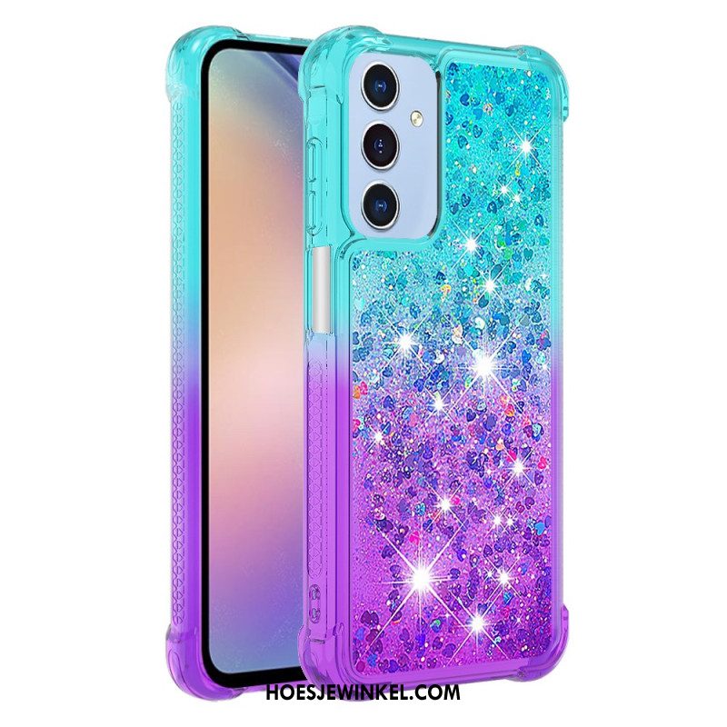 Hoesje Samsung Galaxy A15 5g Glitterverloop