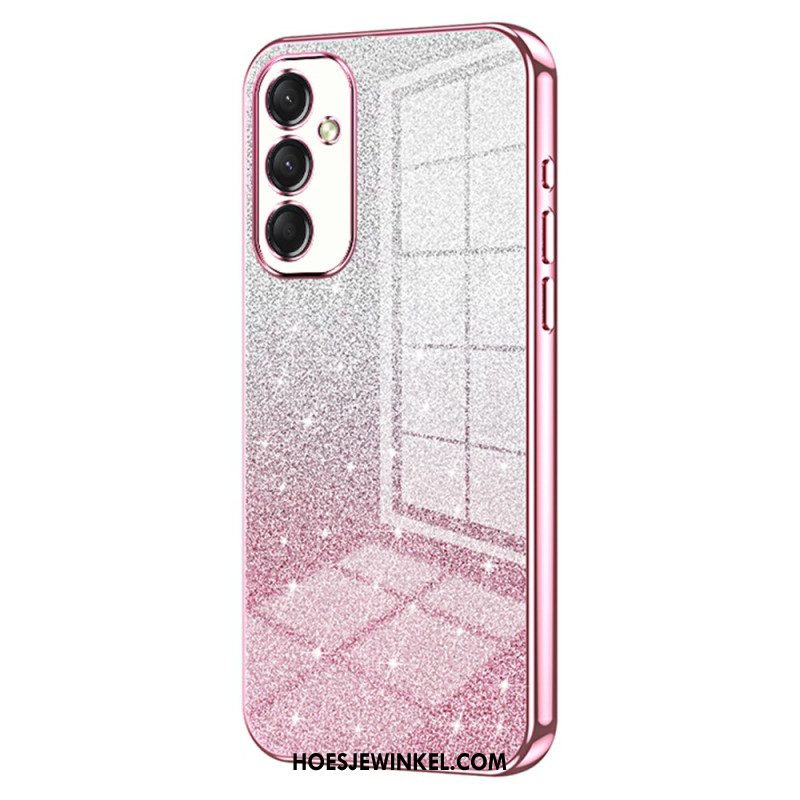 Hoesje Samsung Galaxy A16 5g Verloopglitter Bescherming Hoesje