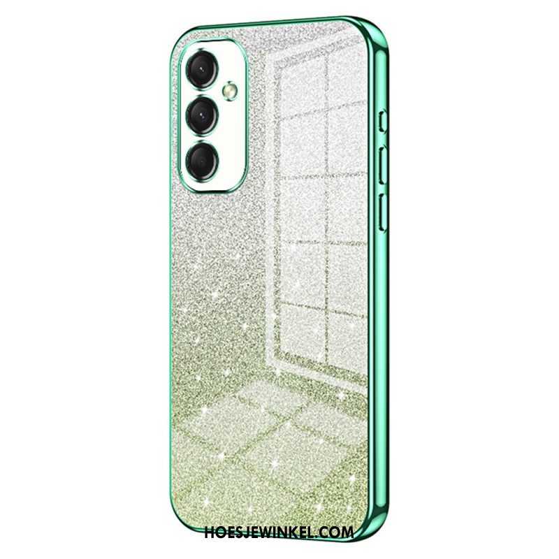 Hoesje Samsung Galaxy A16 5g Verloopglitter Bescherming Hoesje