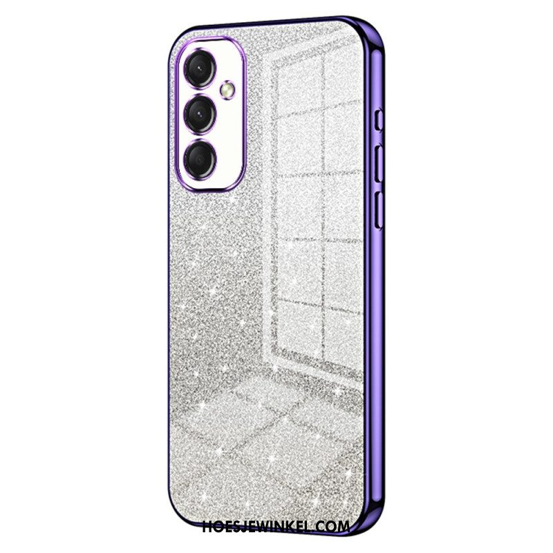 Hoesje Samsung Galaxy A16 5g Verloopglitter Bescherming Hoesje