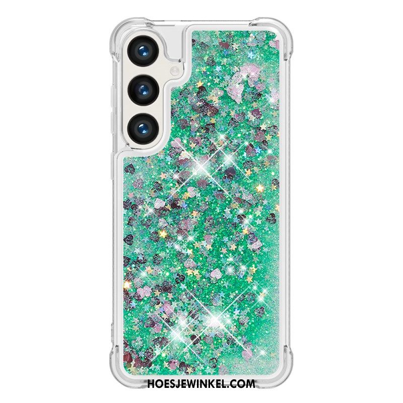 Hoesje Samsung Galaxy S24 5g Met Glitters