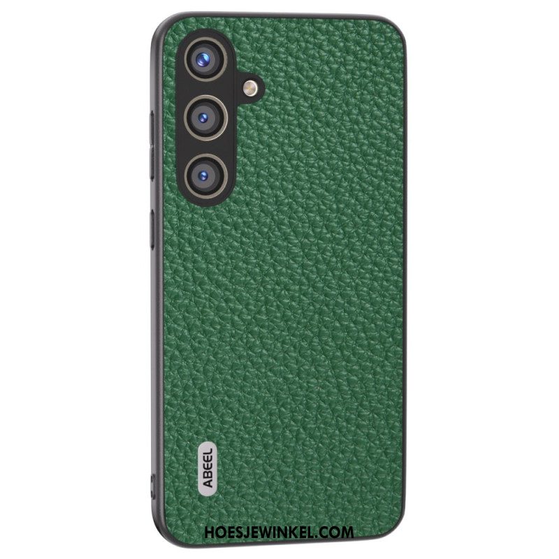 Hoesje Samsung Galaxy S24 Plus 5g Litchi-textuur Abeel Bescherming Hoesje