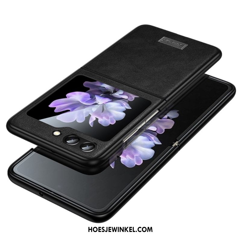 Hoesje Samsung Galaxy Z Flip 5 Kunstleer Sulada Bescherming Hoesje