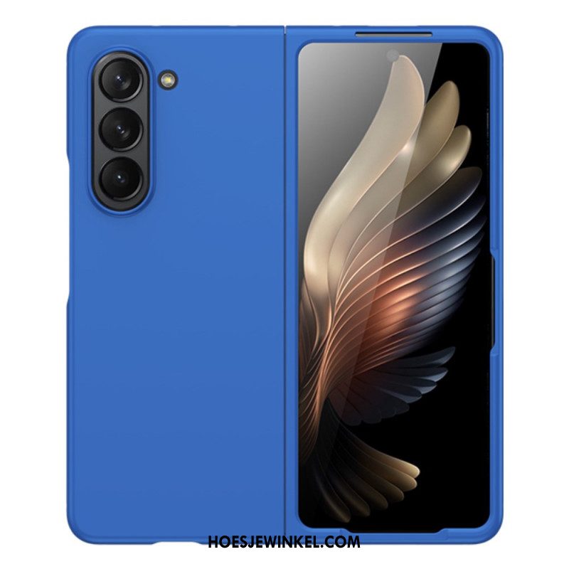 Hoesje Samsung Galaxy Z Fold 5 Met Rubber Beklede Afwerking Bescherming Hoesje