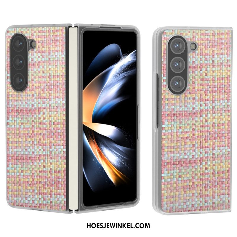 Hoesje Samsung Galaxy Z Fold 6 Gekleurde Tegelstextuur