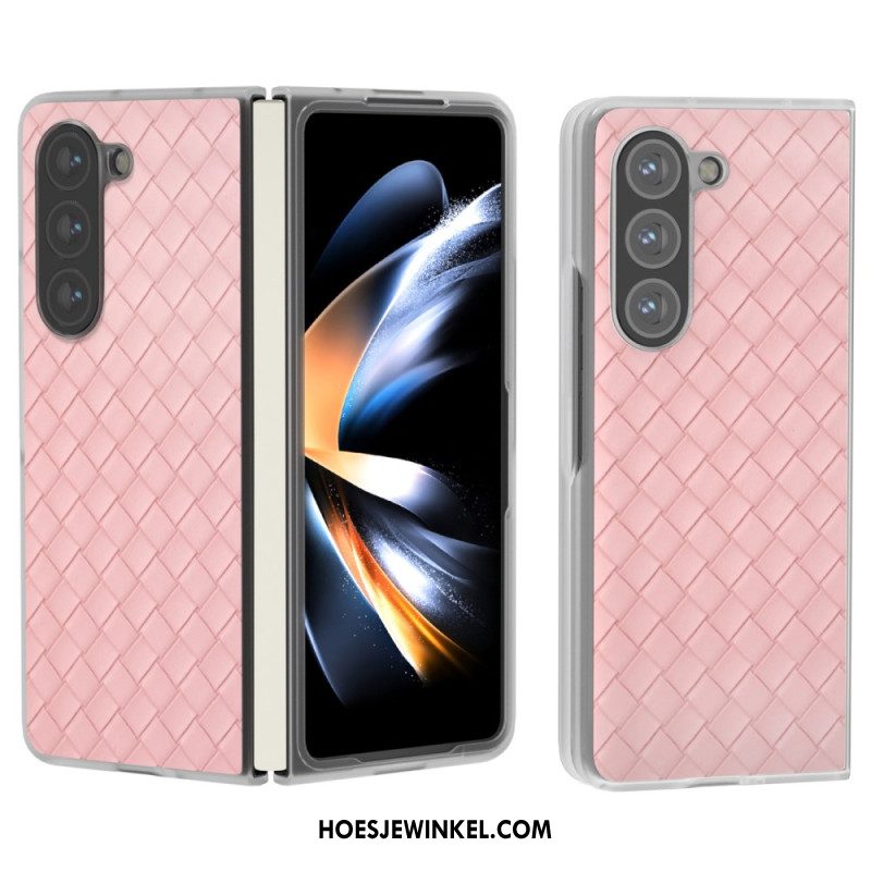 Hoesje Samsung Galaxy Z Fold 6 Geweven Textuur