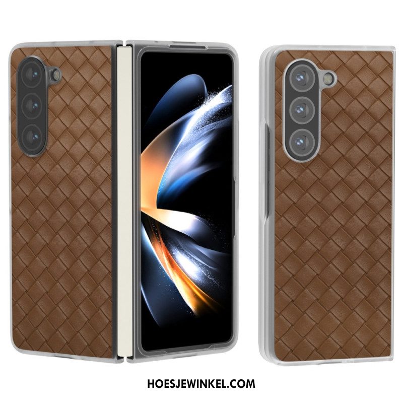 Hoesje Samsung Galaxy Z Fold 6 Geweven Textuur